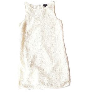 The Limited Creme Lace Shift Dress